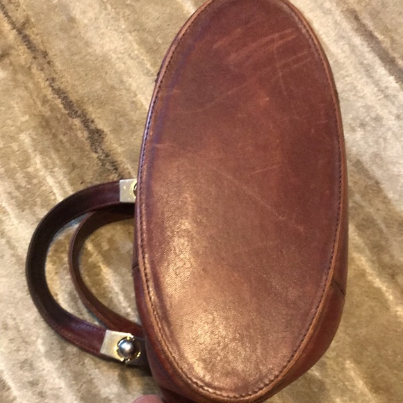 Leather Moda Pelle hand bag - Picture 7 of 8